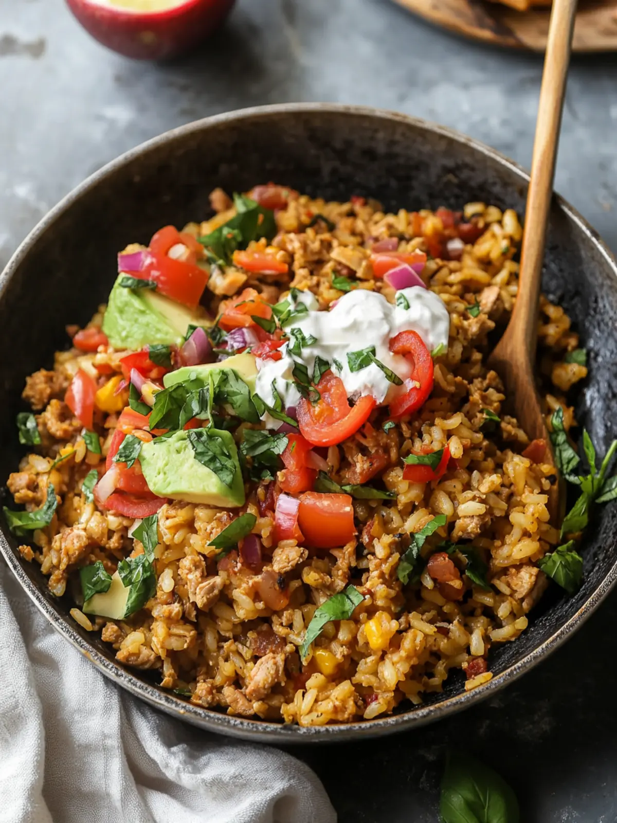 Flavor-Packed Golden Ground Turkey and Rice Skillet Delight 2 Golden Ground Turkey and Rice Skillet