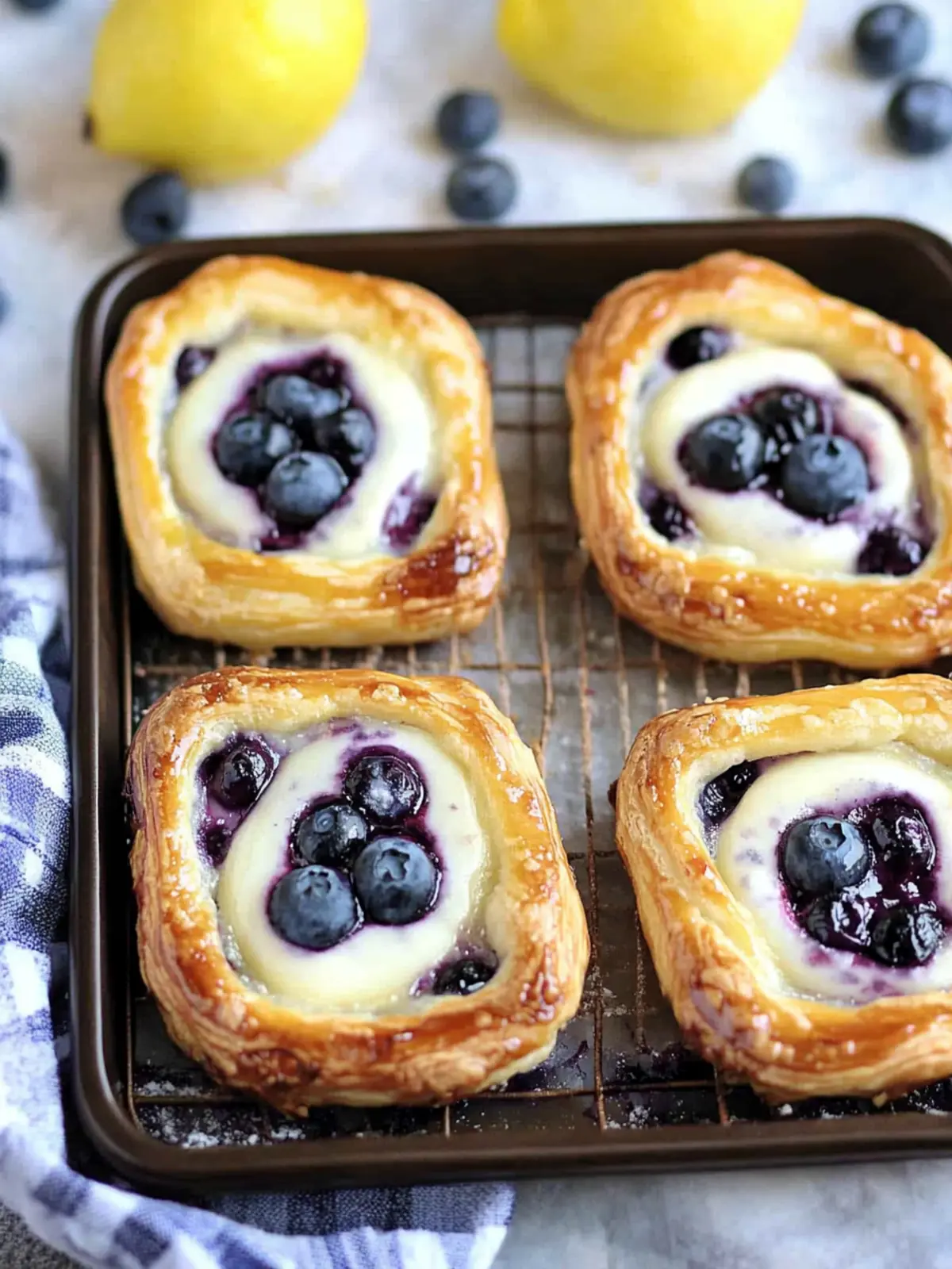Lemon Blueberry Cream Cheese Danish for Effortless Indulgence 4 Lemon Blueberry Cream Cheese Danish