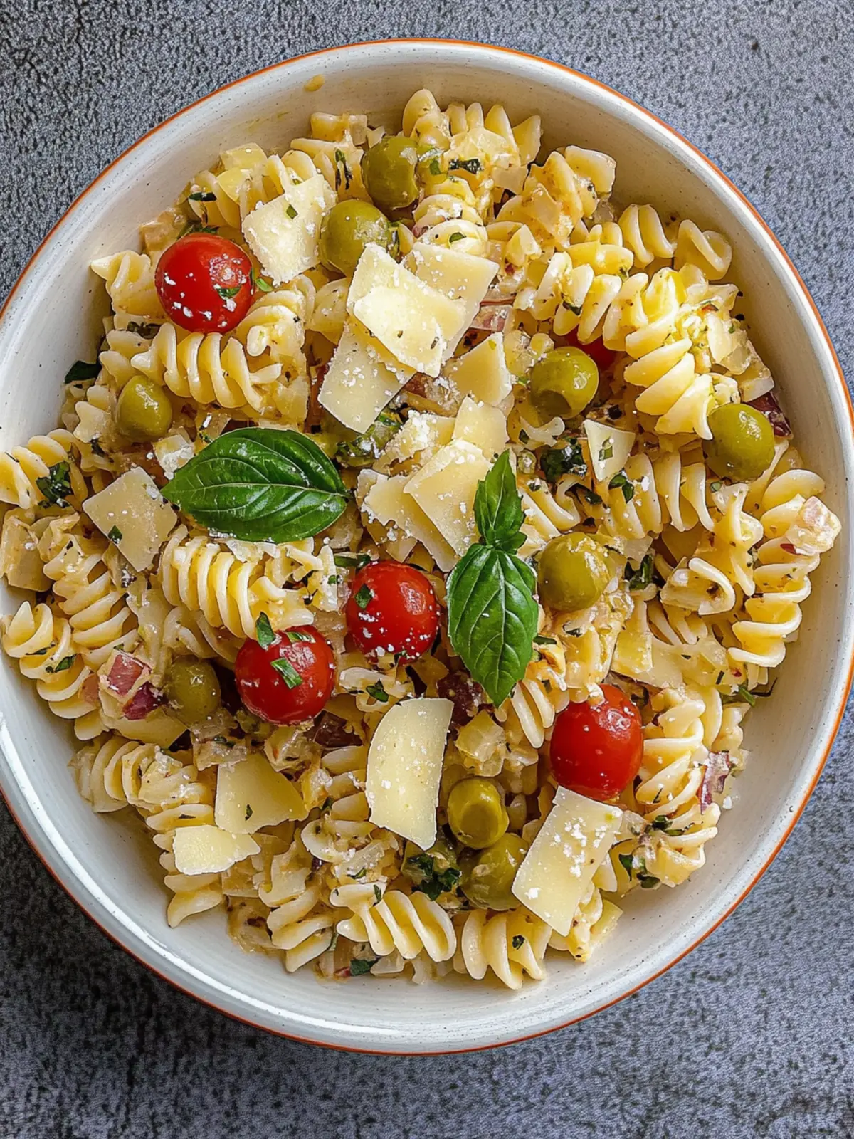 Dirty Martini Pasta Salad