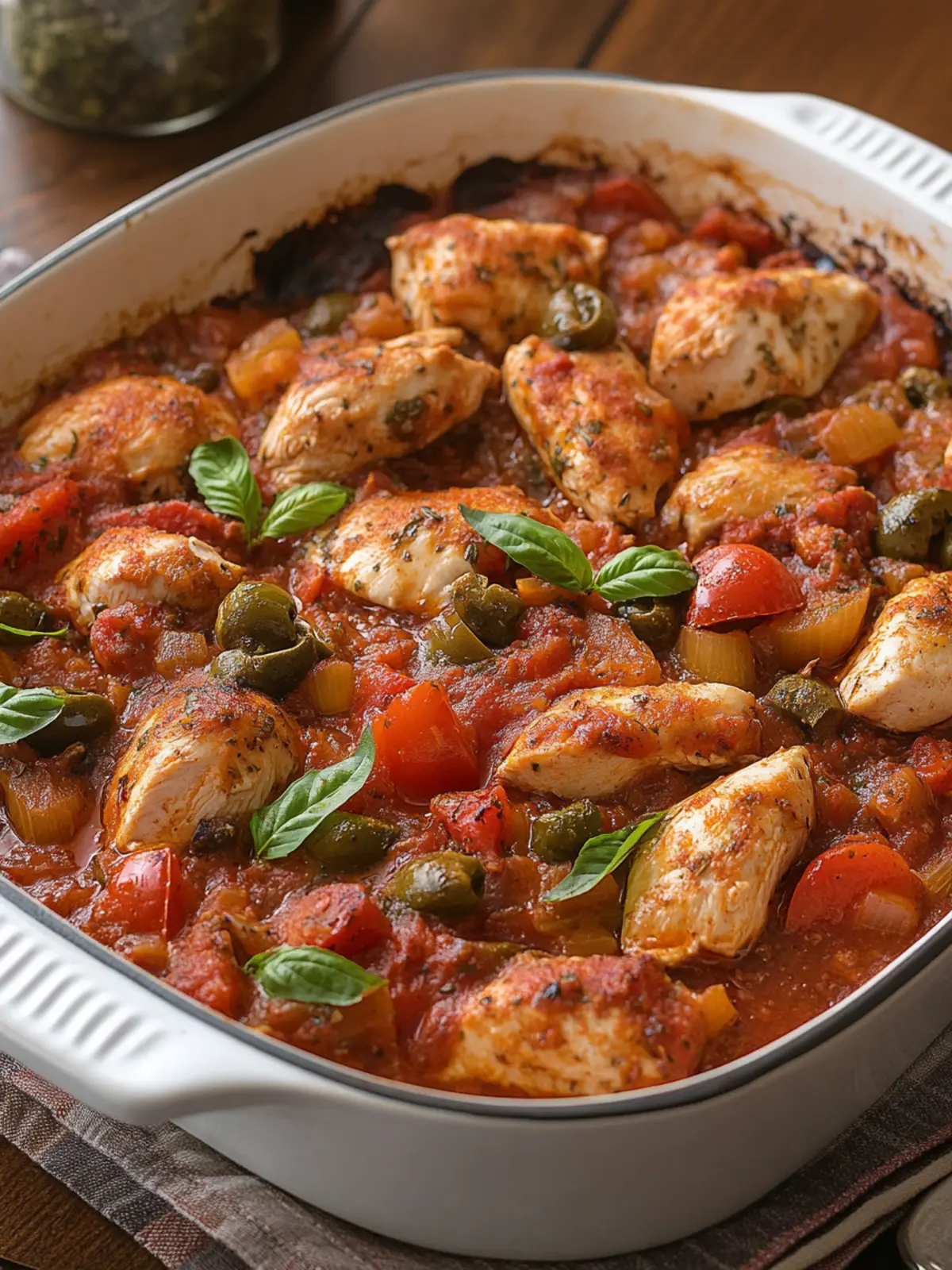 Savory Chicken Cacciatore Casserole for Cozy Nights 2 Chicken Cacciatore Casserole