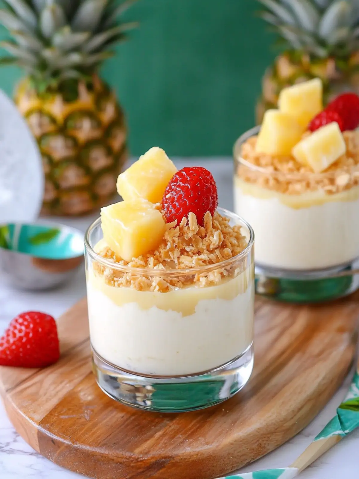 Pina Colada Cheesecake Mousse That'll Brighten Your Day 5 Pina Colada Cheesecake Mousse