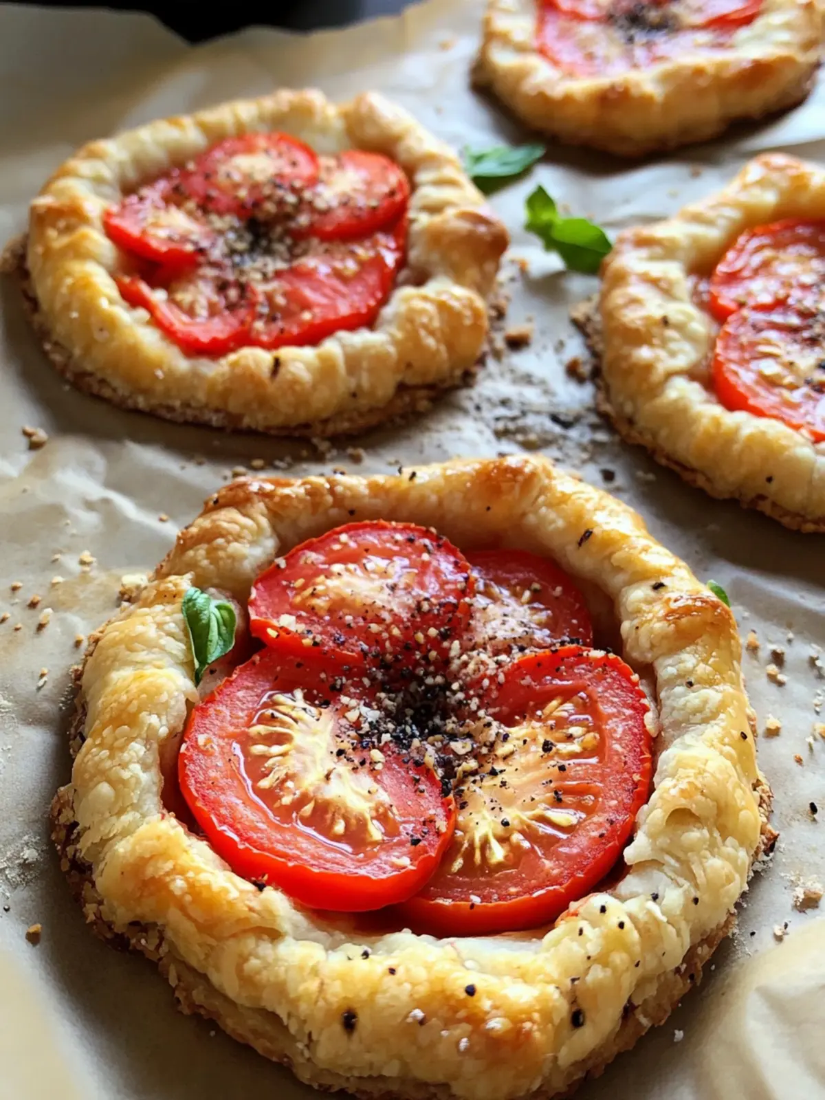 Savory Handheld Tomato Galettes for Perfect Summer Picnics 4 Handheld Tomato Galettes