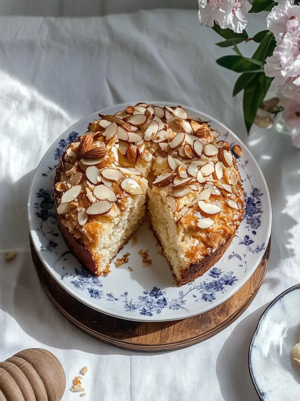 Sweet Bee Sting Cake - Irresistible Honey Almond Brioche Delight 2 Bee Sting Cake (Honey Almond Brioche Cake)