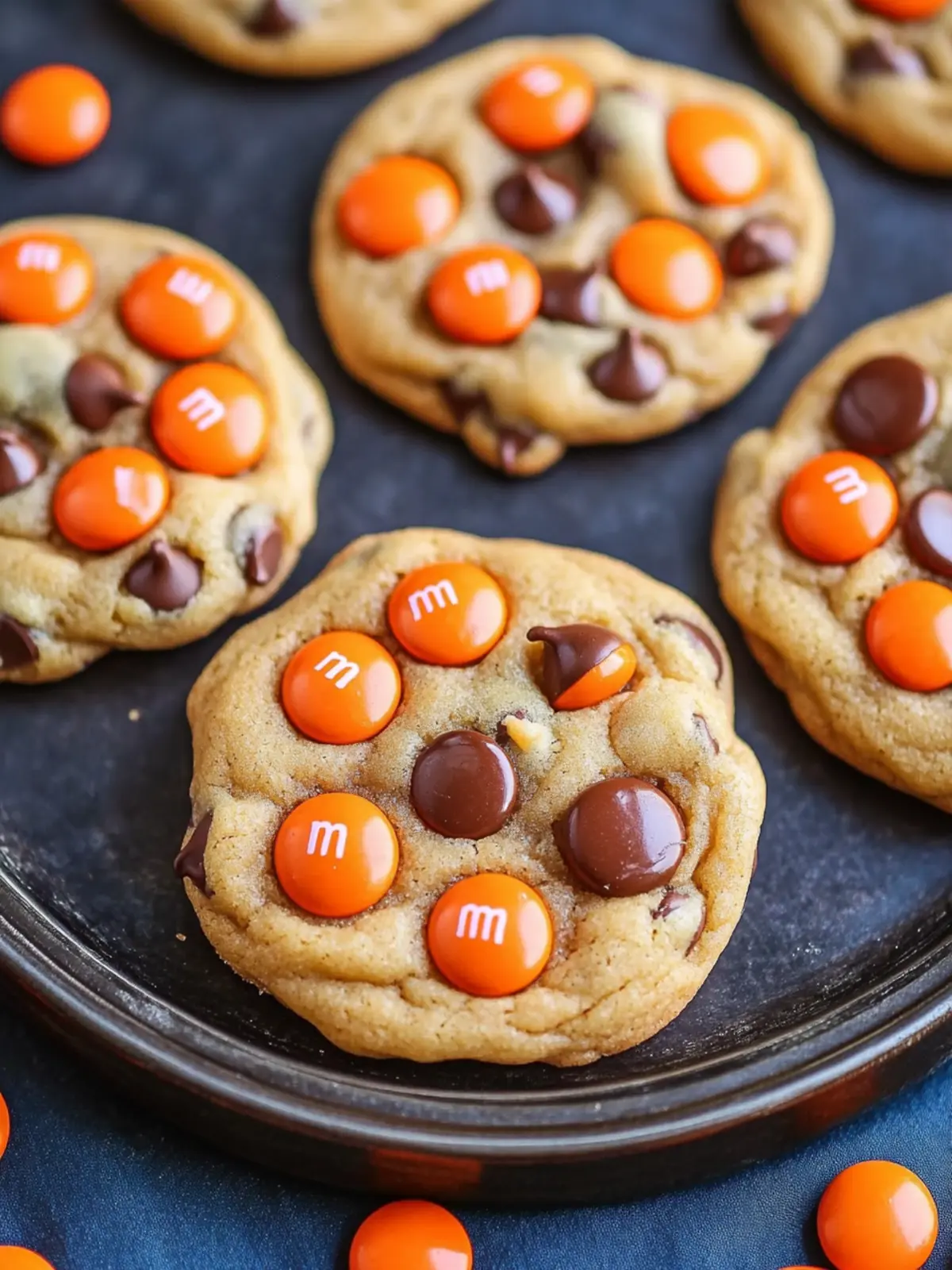 Chewy Halloween M&M’s Chocolate Chip Cookies Everyone Loves 4 Halloween M&M’s Chocolate Chip Cookies