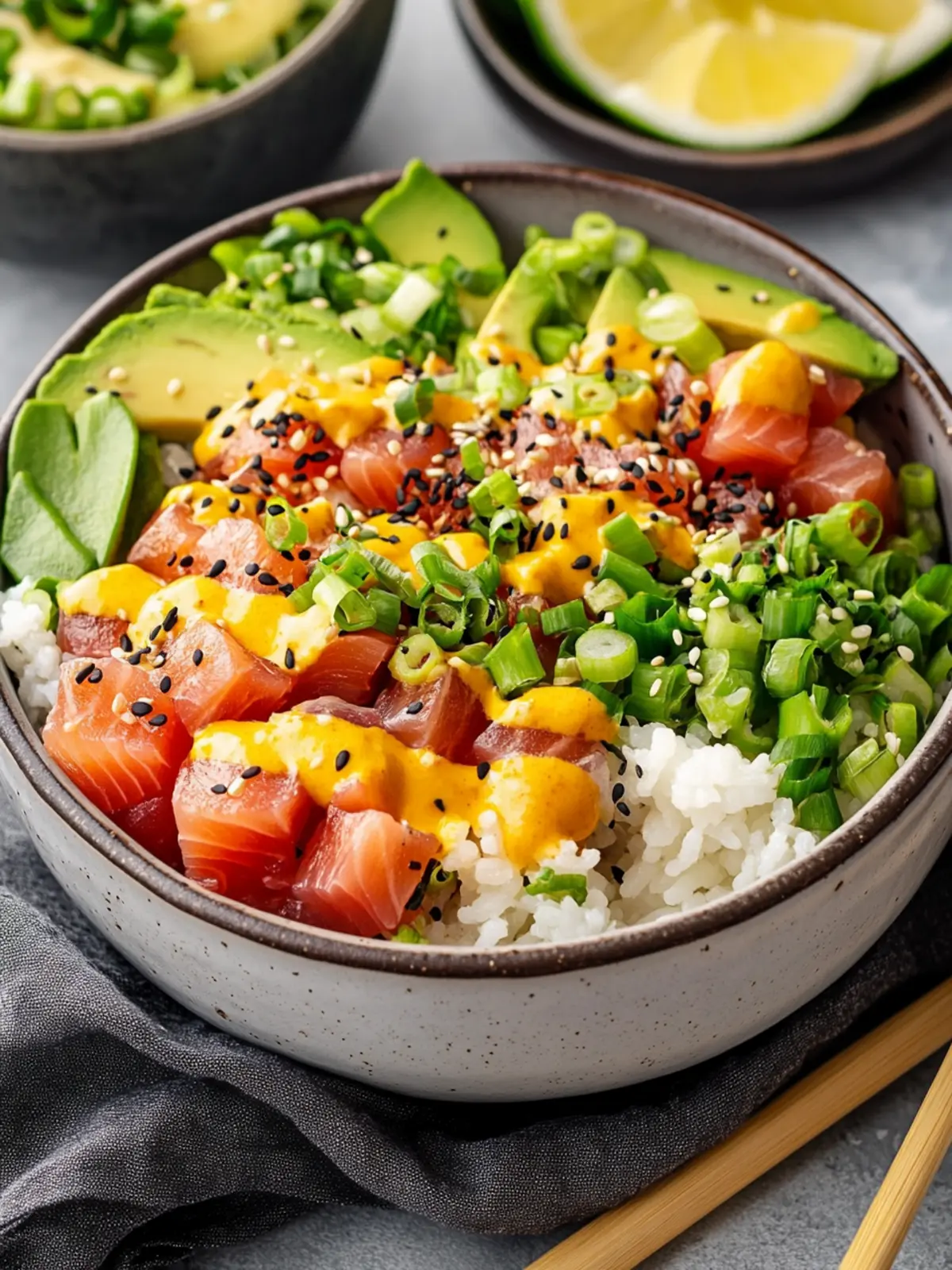 Ahi Tuna Poke Bowls Perfect for Bright Flavor Cravings 5 Ahi Tuna Poke Bowls