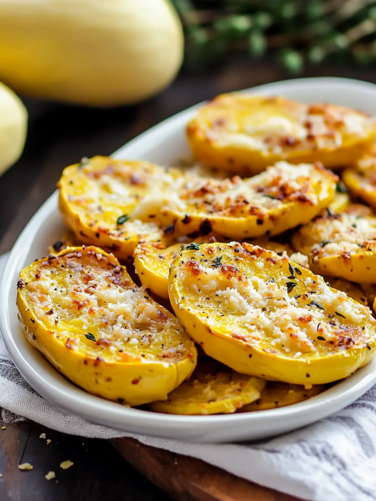 Savor the Creamy Delight of Parmesan Baked Yellow Squash 2 Parmesan Baked Yellow Squash
