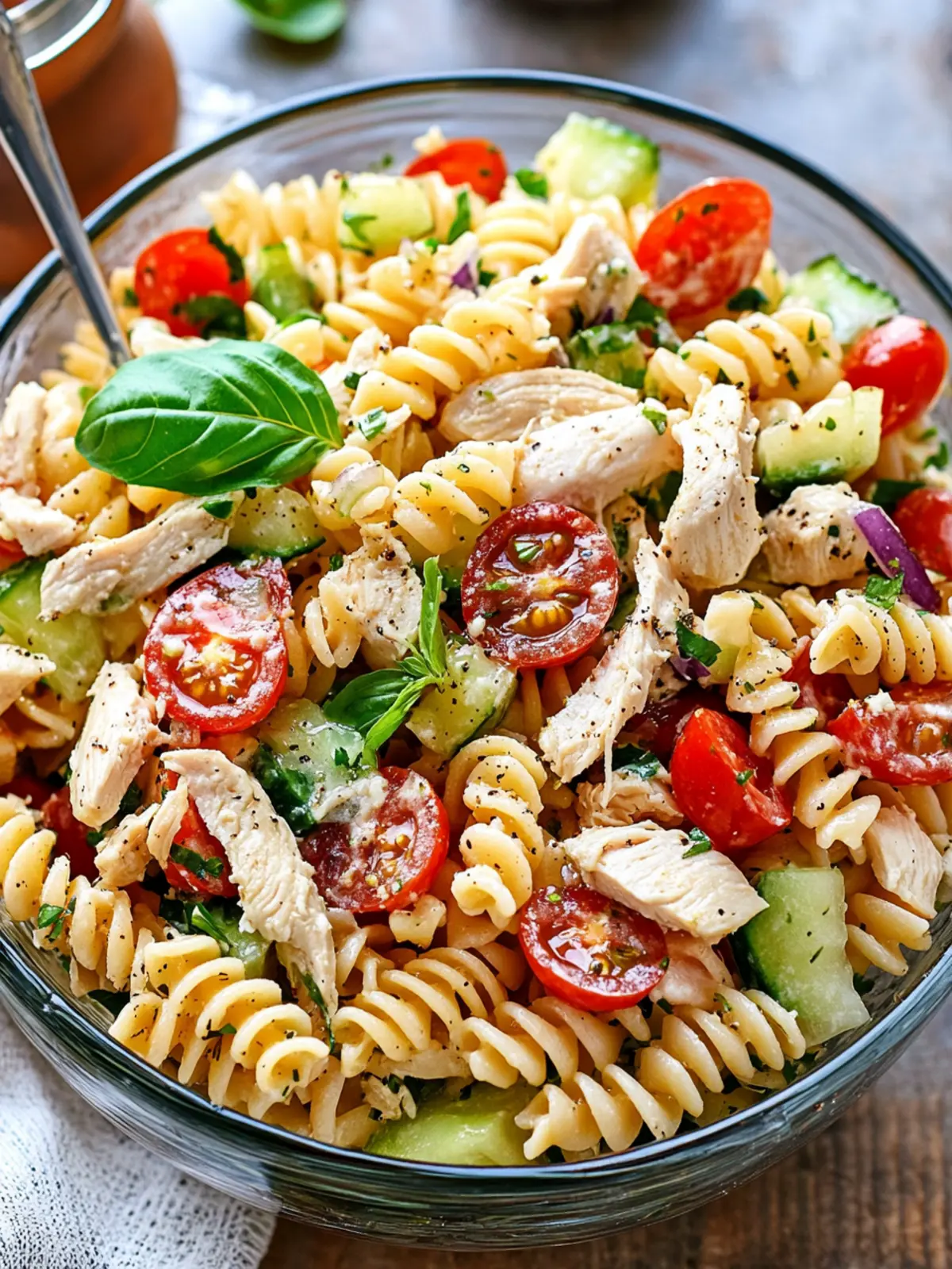 Delicious Chicken Pasta Salad with Avocado You’ll Love 2 Chicken Pasta Salad