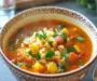 Moroccan-Spiced Vegetable Soup with Couscous for Cozy Nights