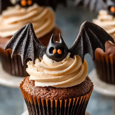 Bat Cupcakes