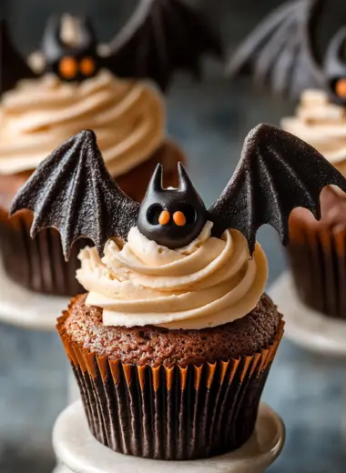 Bat Cupcakes
