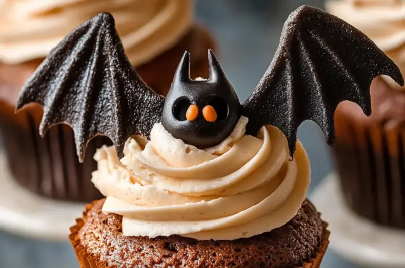 Bat Cupcakes