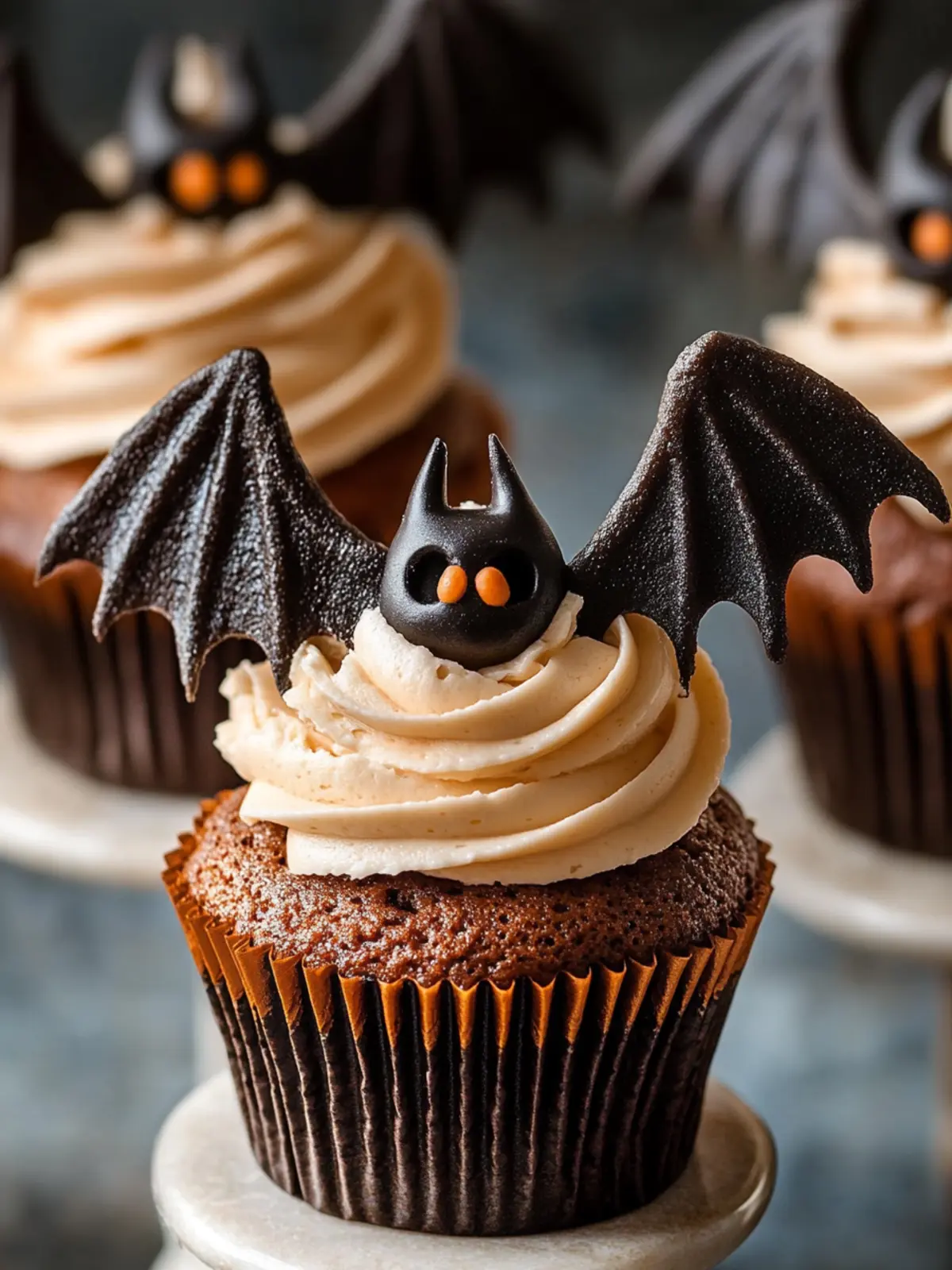 Bat Cupcakes: Spooktacular Treats for Your Halloween Bash 5 Bat Cupcakes