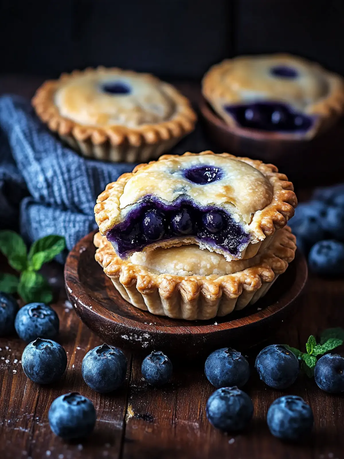 Blueberry Pie Cookies