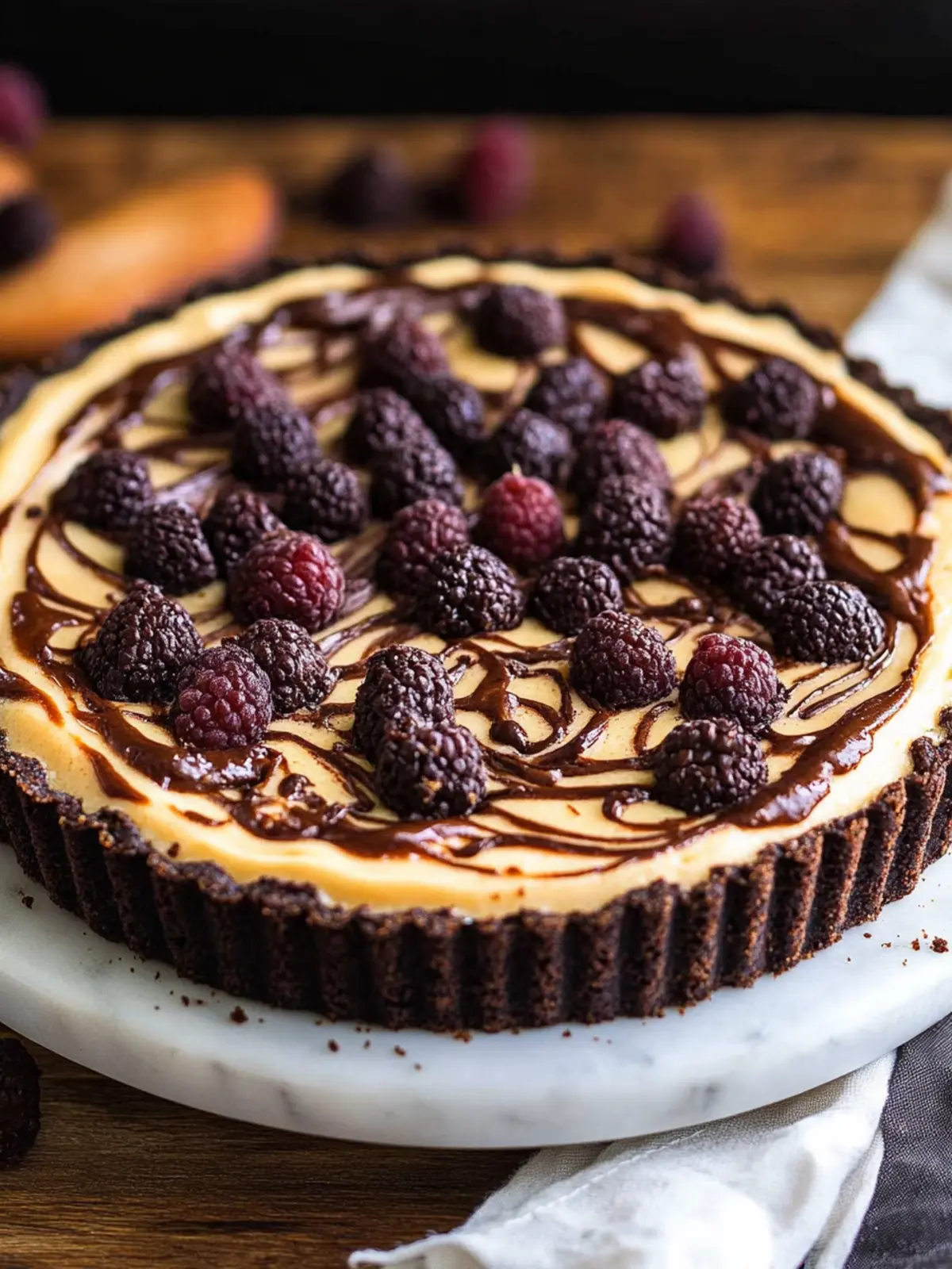 Indulge in Cream Cheese Brownie Tart Bliss You Can't Resist 2 Cream Cheese Brownie Tart