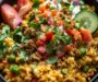 Flavor-Packed Golden Ground Turkey and Rice Skillet Delight