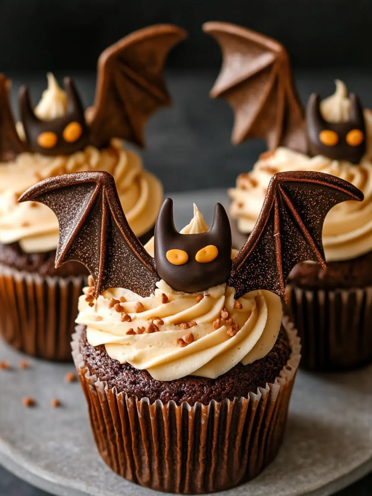 Bat Cupcakes: Spooktacular Treats for Your Halloween Bash 3 Bat Cupcakes