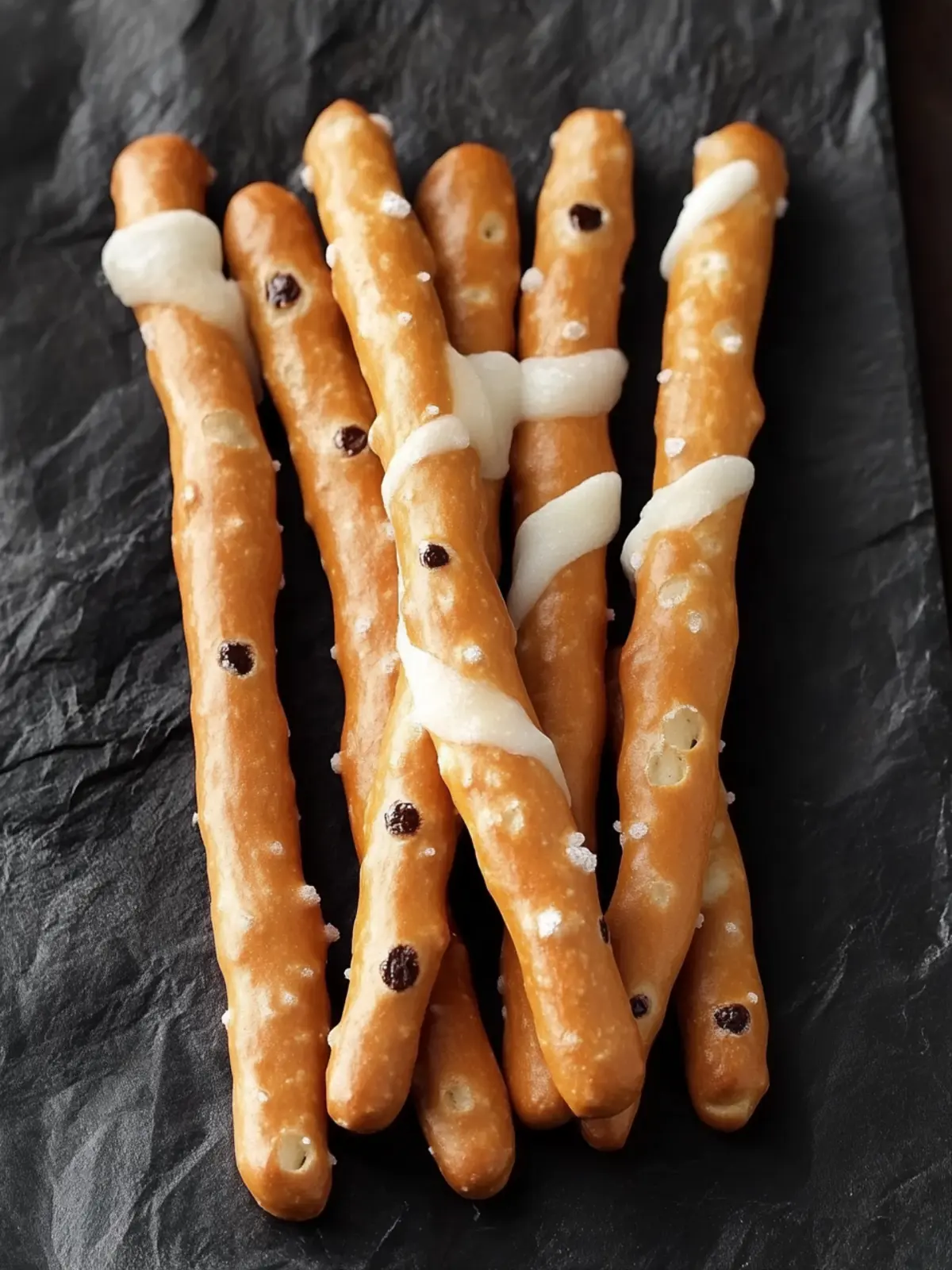 Ghostly Pretzel Rods: Spooky Fun Treats for Halloween Parties 5 Ghostly Pretzel Rods