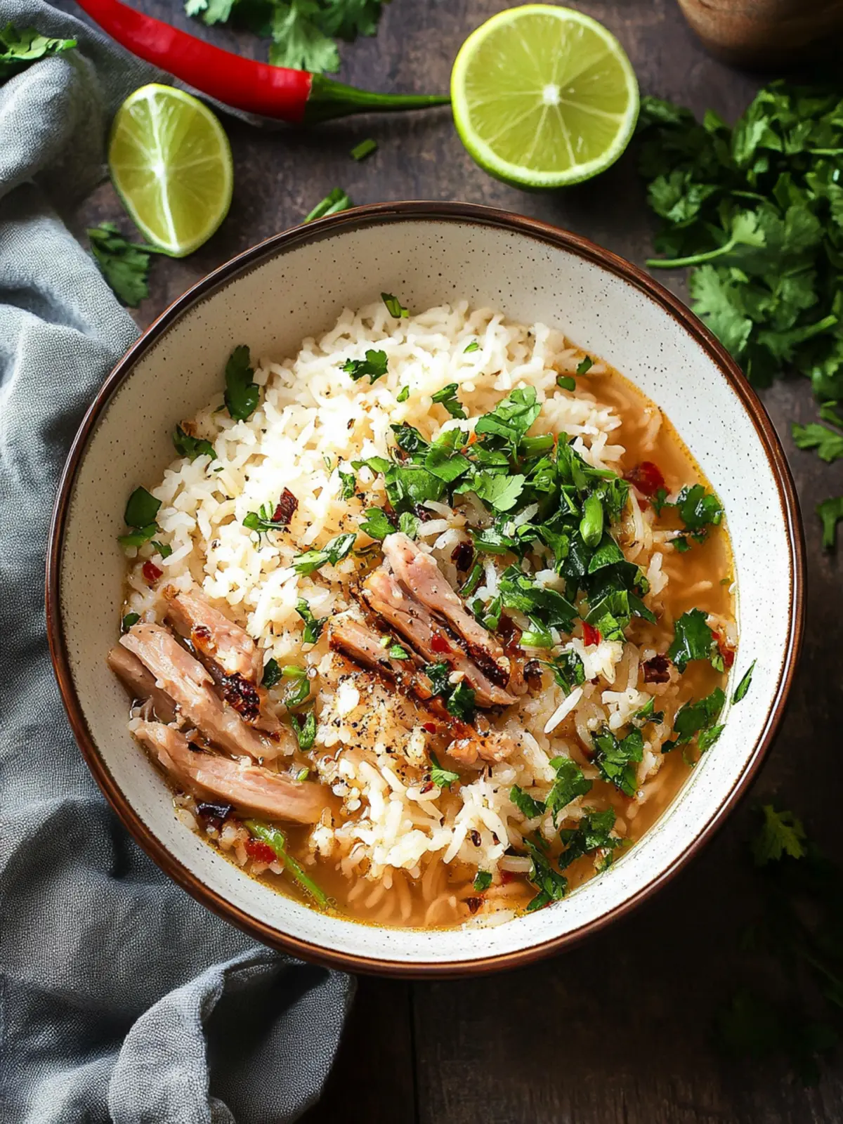 Cozy Up with Brothy Rice and Zesty Coconut Chicken 5 Brothy Rice