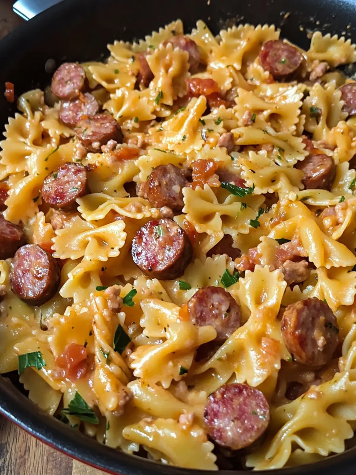 One Pot Smoked Sausage Pasta: Simple, Comforting Family Meal 3 One Pot Smoked Sausage Pasta