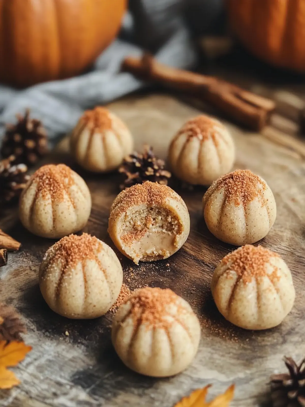 Pumpkin Cheesecake Truffles That'll Make You Smile 5 Pumpkin Cheesecake Truffles
