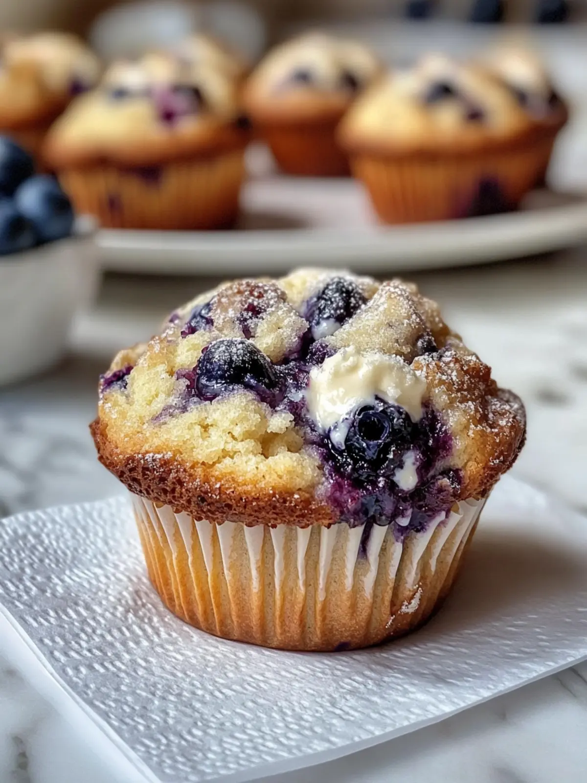 Bakery-Style Blueberry Cream Cheese Muffins You’ll Love 5 Bakery-Style Blueberry Cream Cheese Muffins