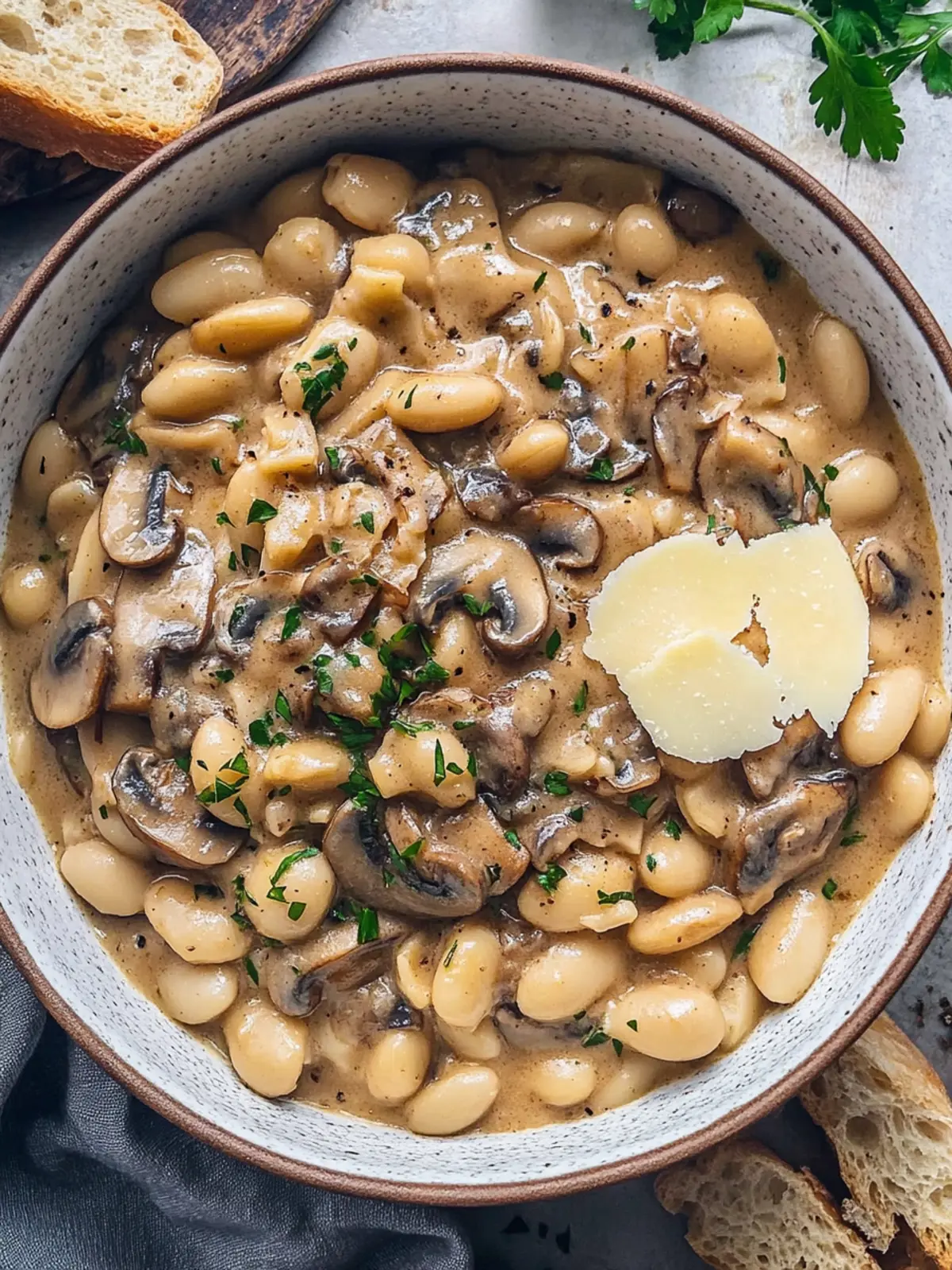 Mushroom and Butter Bean Stroganoff: Comfort in Every Bite 3 Mushroom and Butter Bean Stroganoff