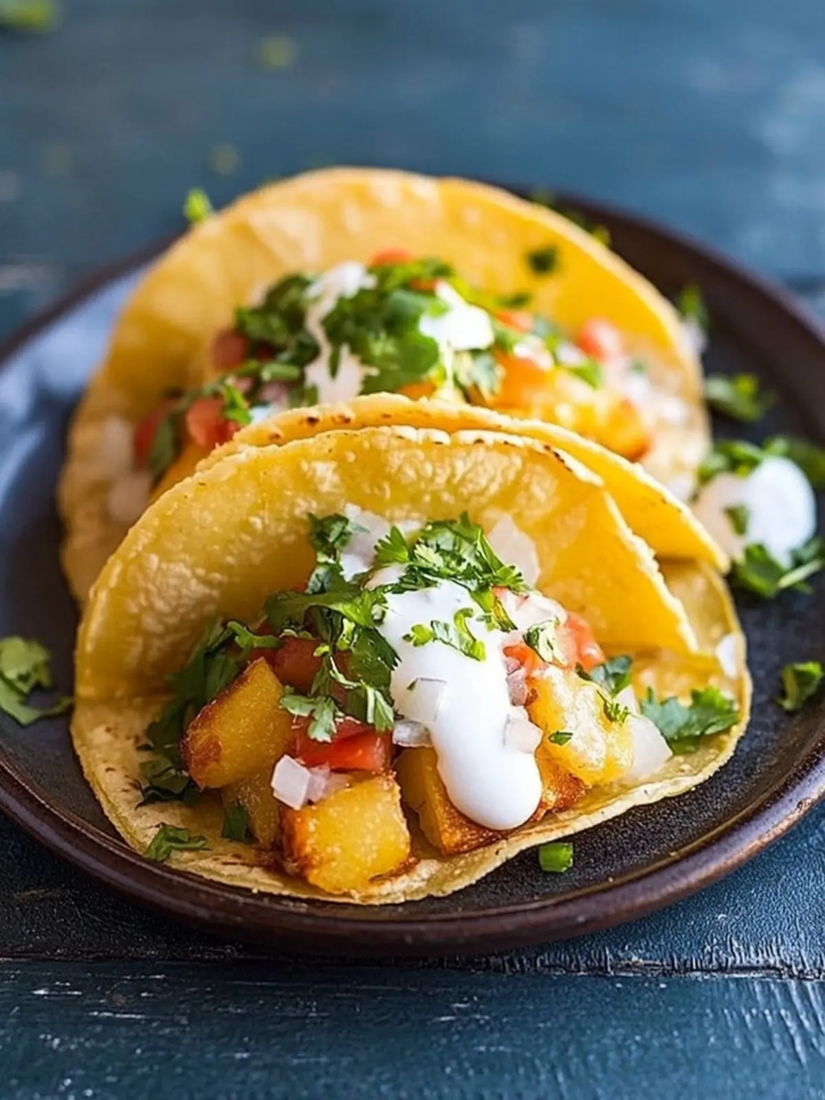 Crispy Tacos de Papa: Irresistible Veggie Delight at Home 3 Crispy Tacos de Papa