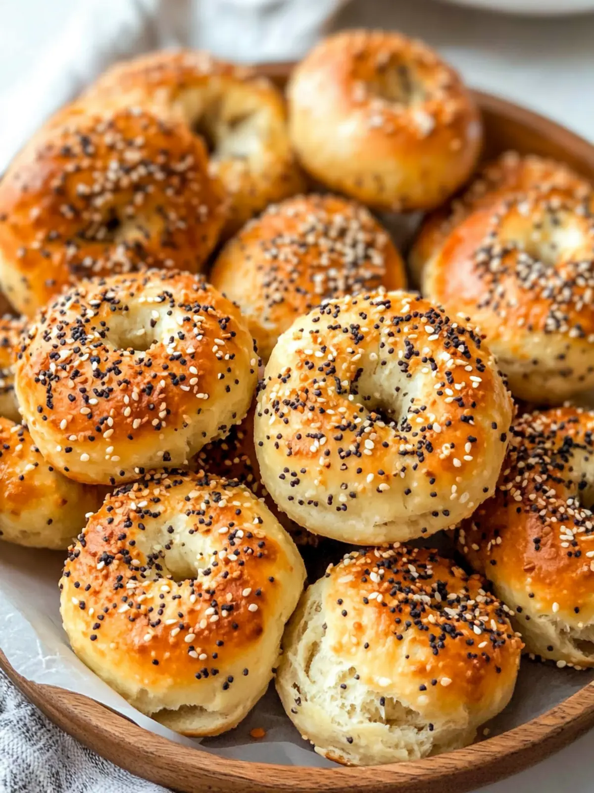 Perfect Air Fryer Mini Bagels for a Quick Homemade Treat 2 Air Fryer Mini Bagels
