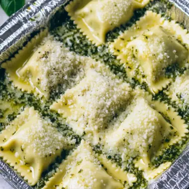 Pesto Cheese Ravioli