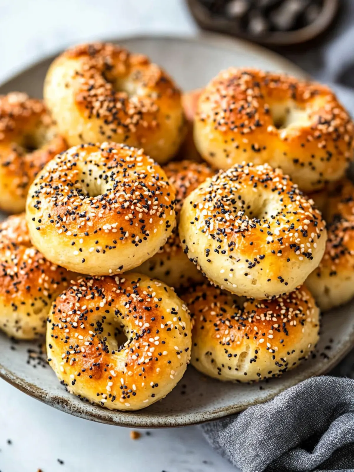 Perfect Air Fryer Mini Bagels for a Quick Homemade Treat 4 Air Fryer Mini Bagels
