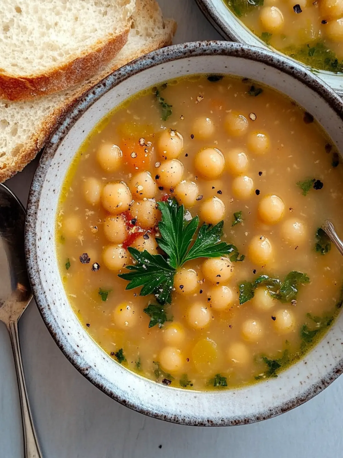 Hearty Greek Chickpea Soup for Cozy Comfort Food Lovers 2 GREEK CHICKPEA SOUP