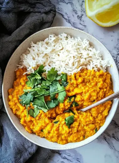Slow Cooker Dahl