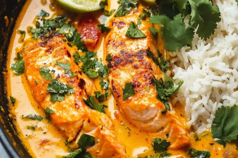 Salmon Coconut Curry