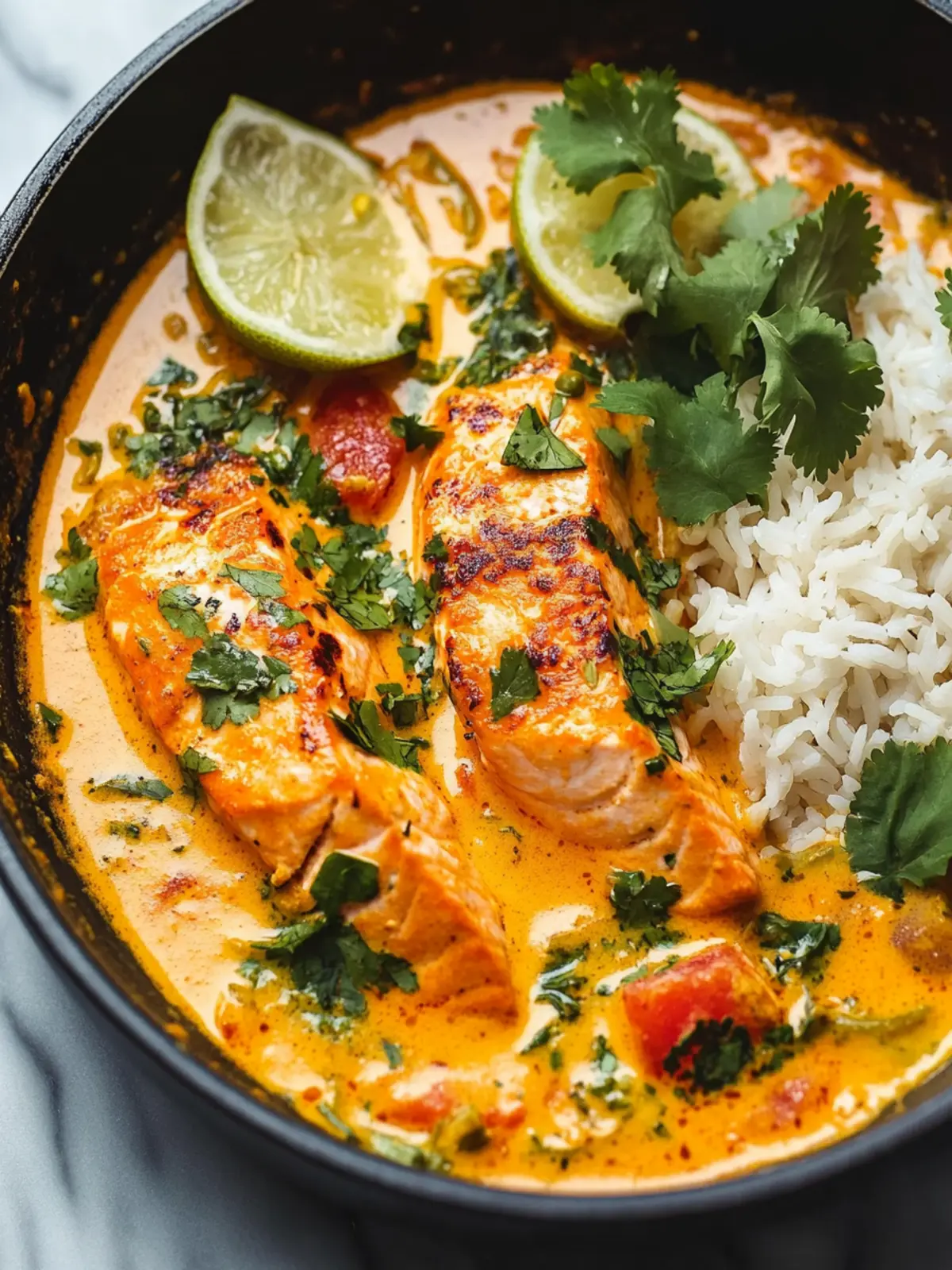 Savory Salmon Coconut Curry for Quick Cozy Dinners 5 Salmon Coconut Curry