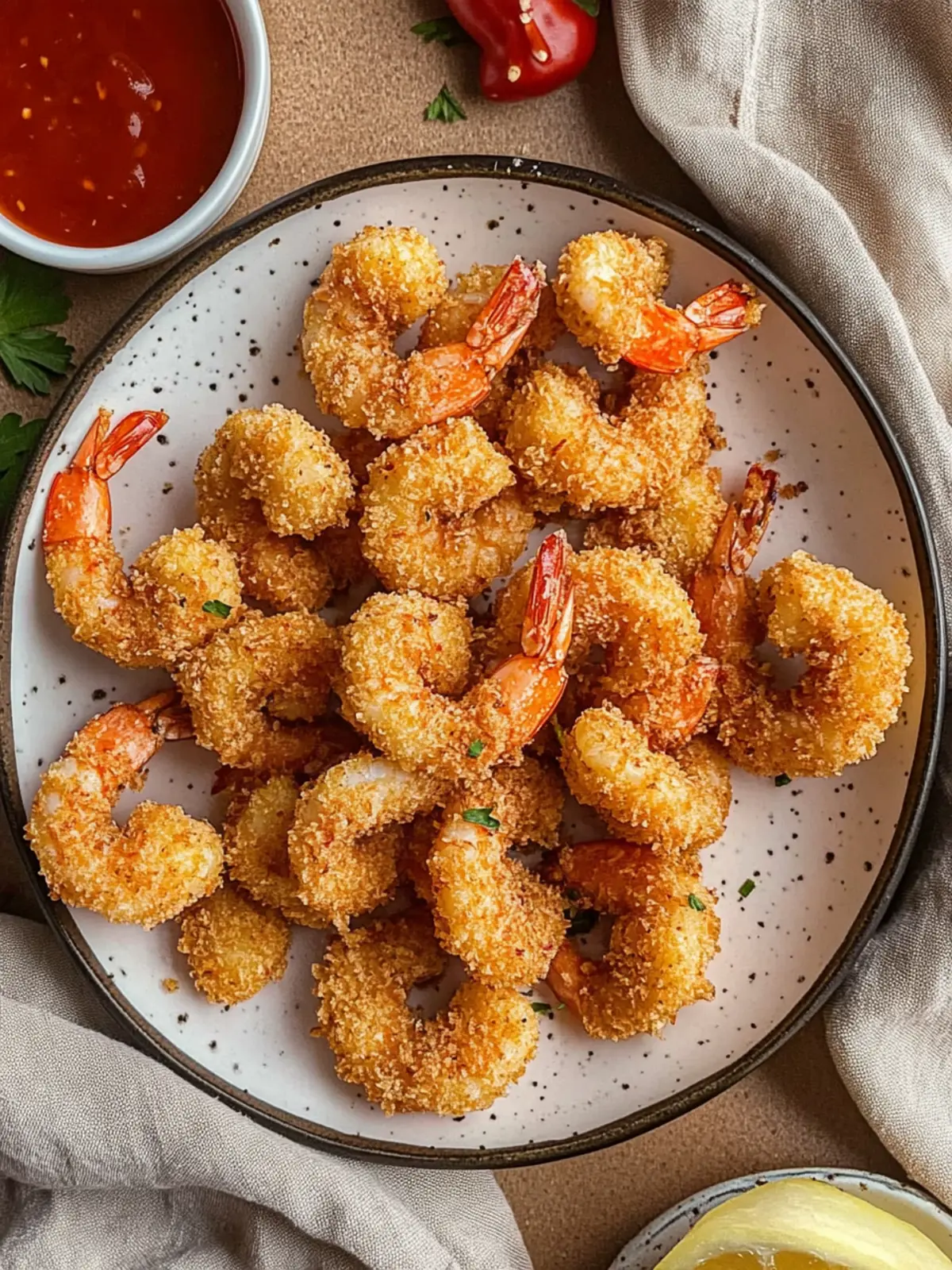 Air Fryer Breaded Shrimp: Crispy, Guilt-Free Delight! 4 Air Fryer Breaded Shrimp
