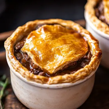 Guinness Braised Beef Pot Pie
