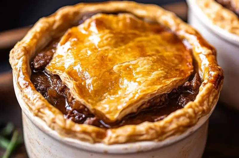 Guinness Braised Beef Pot Pie