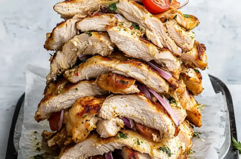 Greek Chicken Gyros