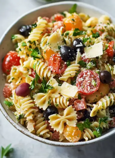Zesty Italian Pasta Salad