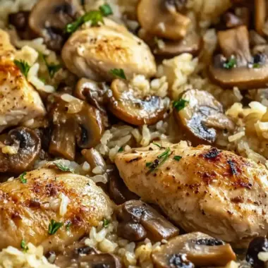 One Pot Mushroom Chicken and Rice That Will Wow Your Family 10 One Pot Mushroom Chicken and Rice