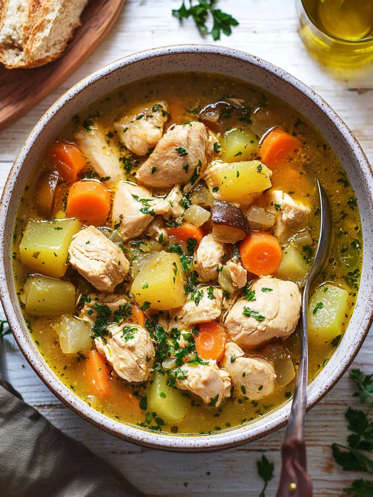 Hearty Chicken Stew Packed with Flavorful Veggies 2 Chicken Stew