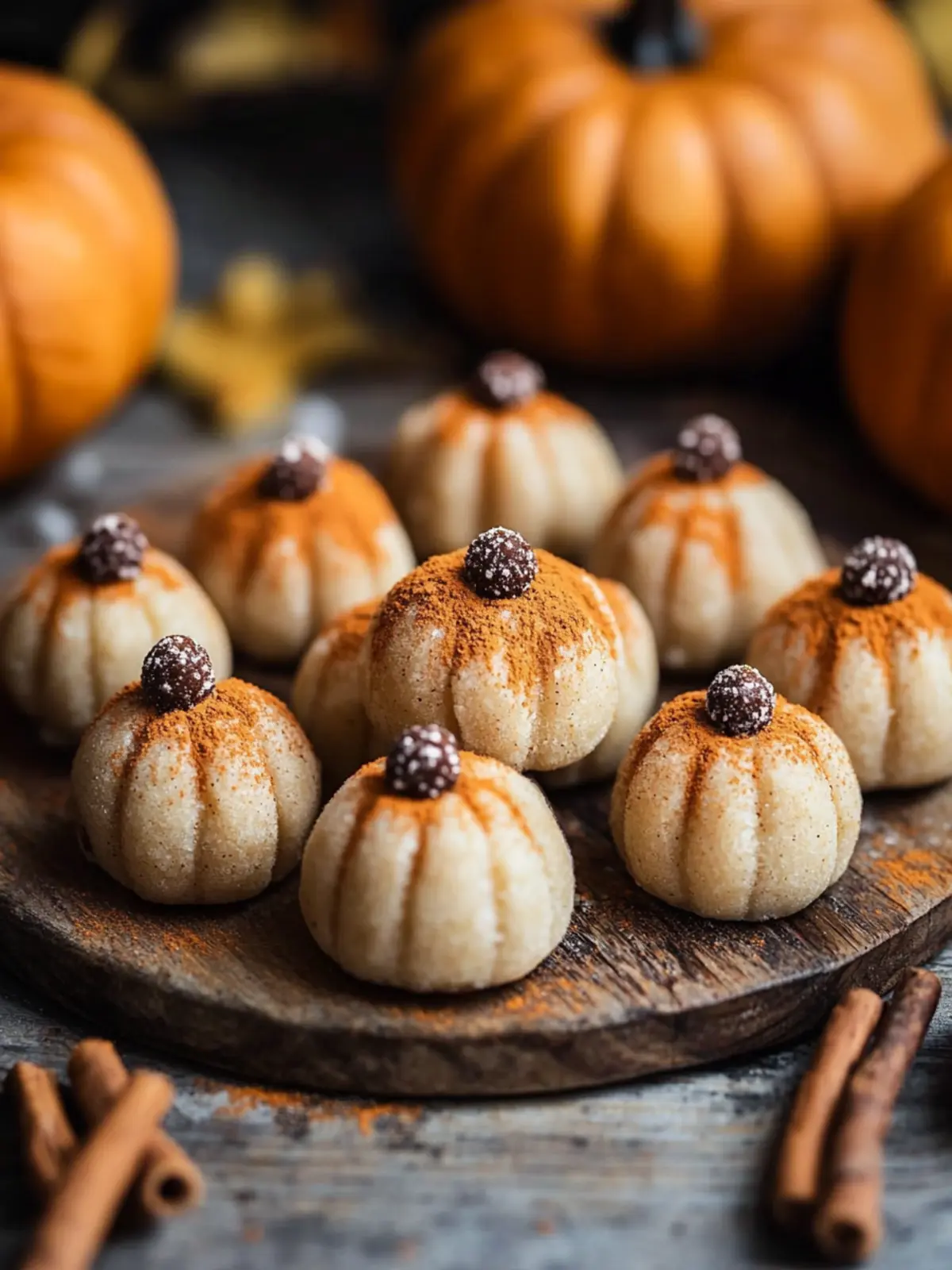 Pumpkin Cheesecake Truffles That'll Make You Smile 2 Pumpkin Cheesecake Truffles