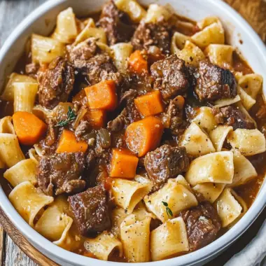 Hearty Beef Stew Pasta That Will Warm Your Soul 9 Hearty Beef Stew Pasta