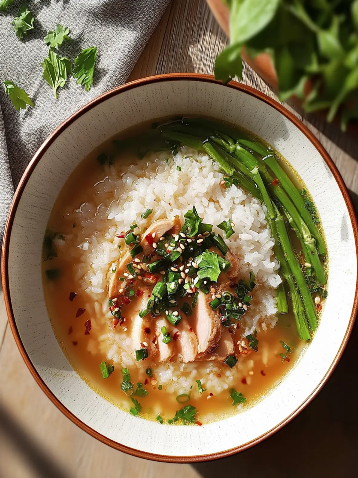 Cozy Up with Brothy Rice and Zesty Coconut Chicken 3 Brothy Rice