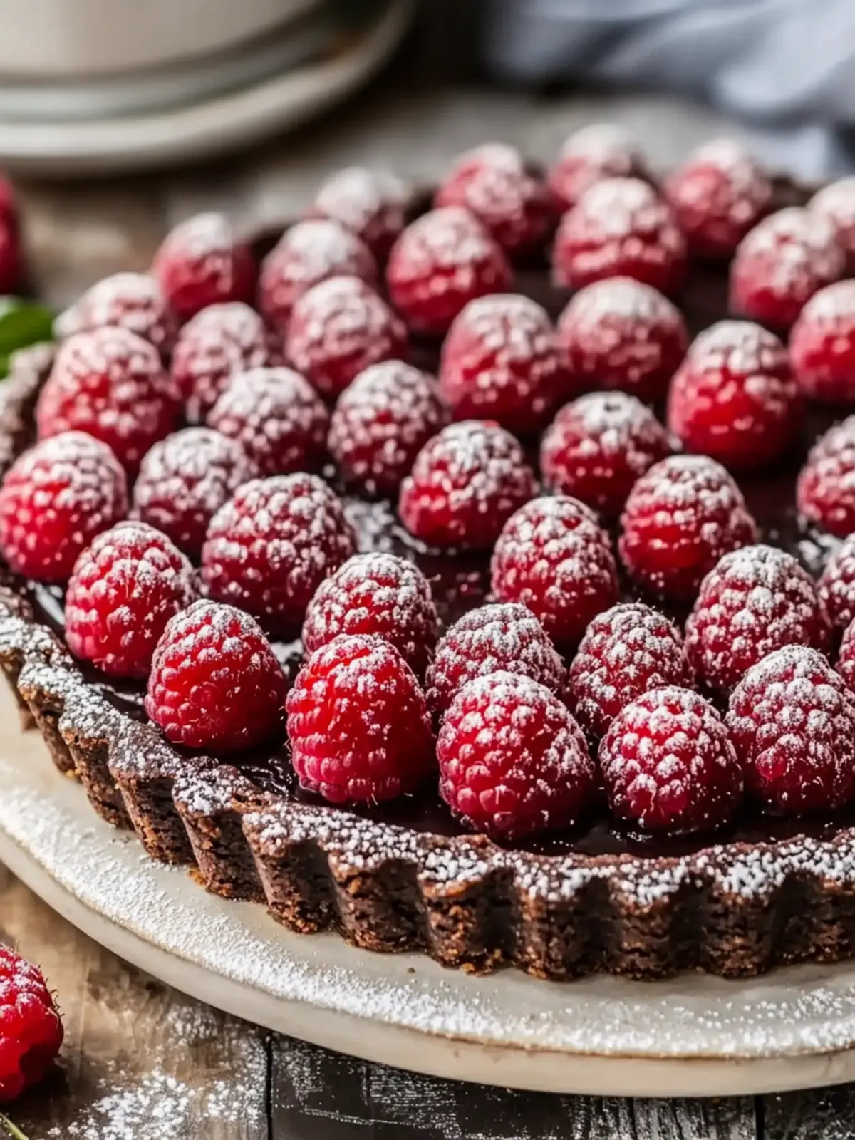 Decadent Chocolate Raspberry Tart with a Simple Twist 5 Chocolate Raspberry Tart