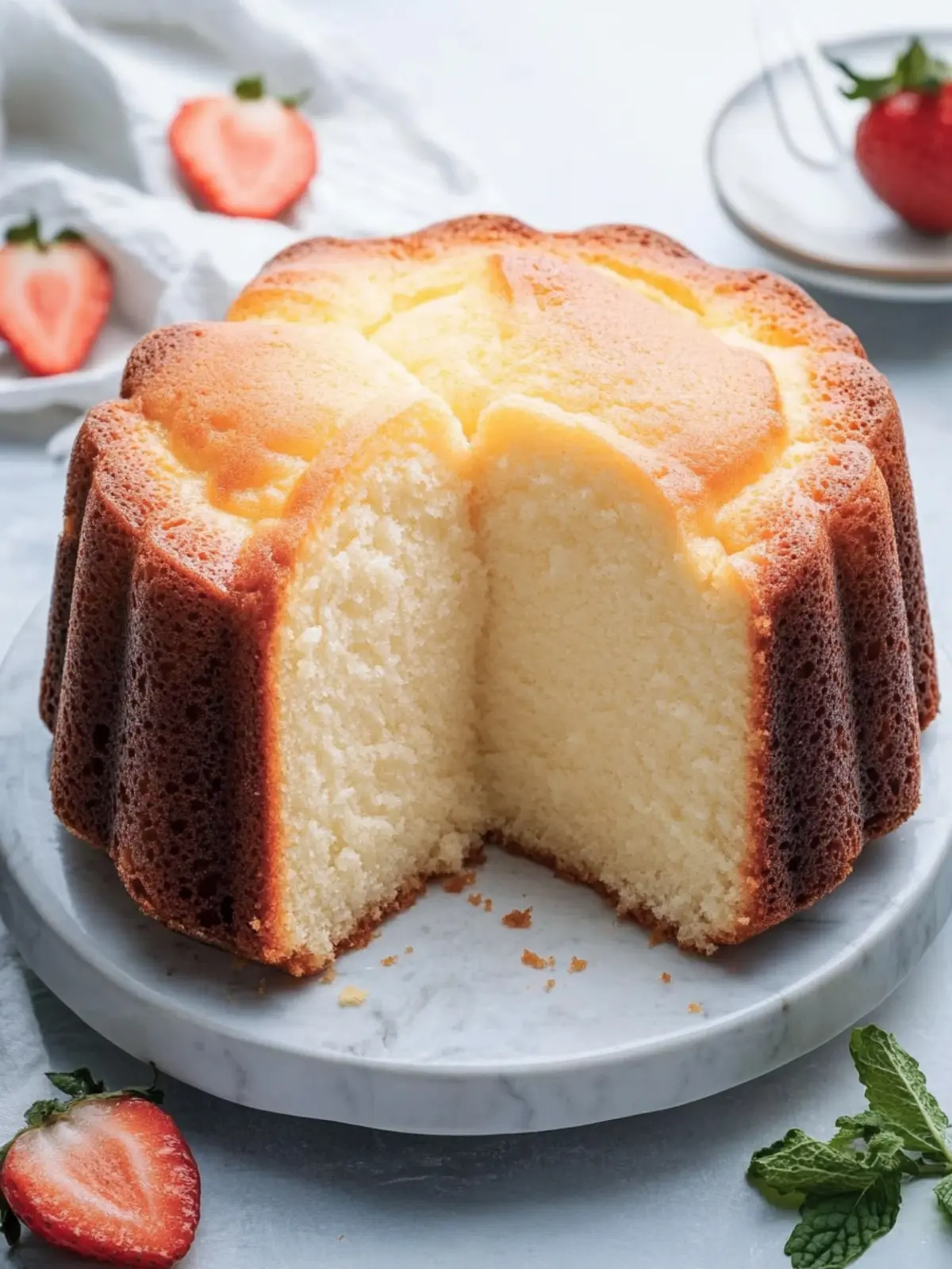 Cream Cheese Pound Cake: Moist & Flavorful Family Favorite 3 Cream Cheese Pound Cake