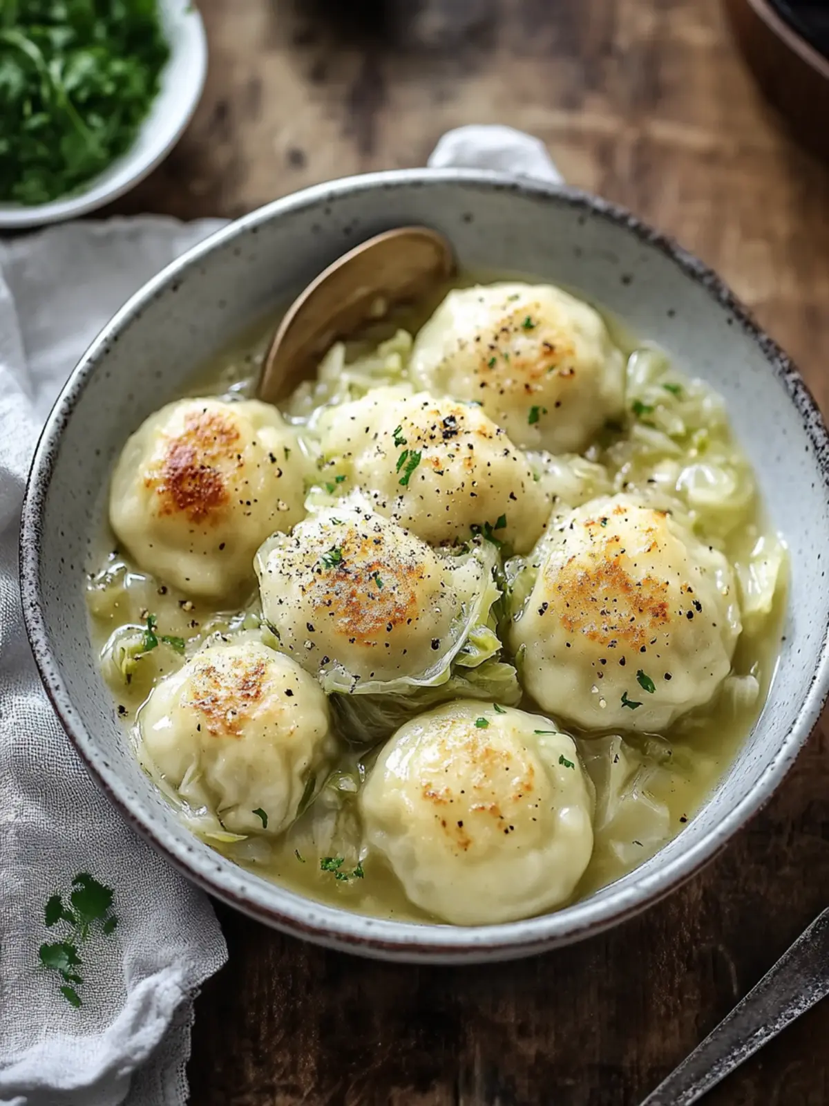 German Cabbage and Dumplings: Cozy Flavor in One Pot 4 German Cabbage and Dumplings