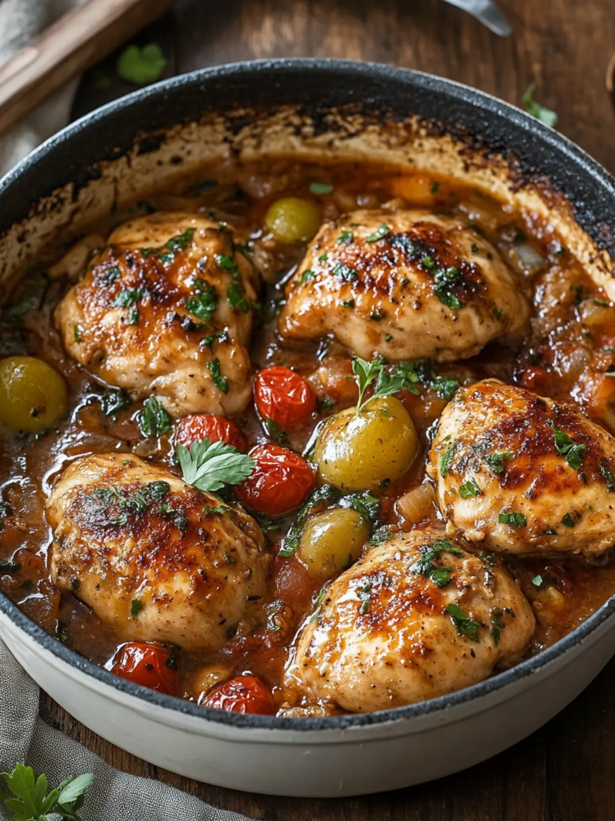 Chicken Marengo