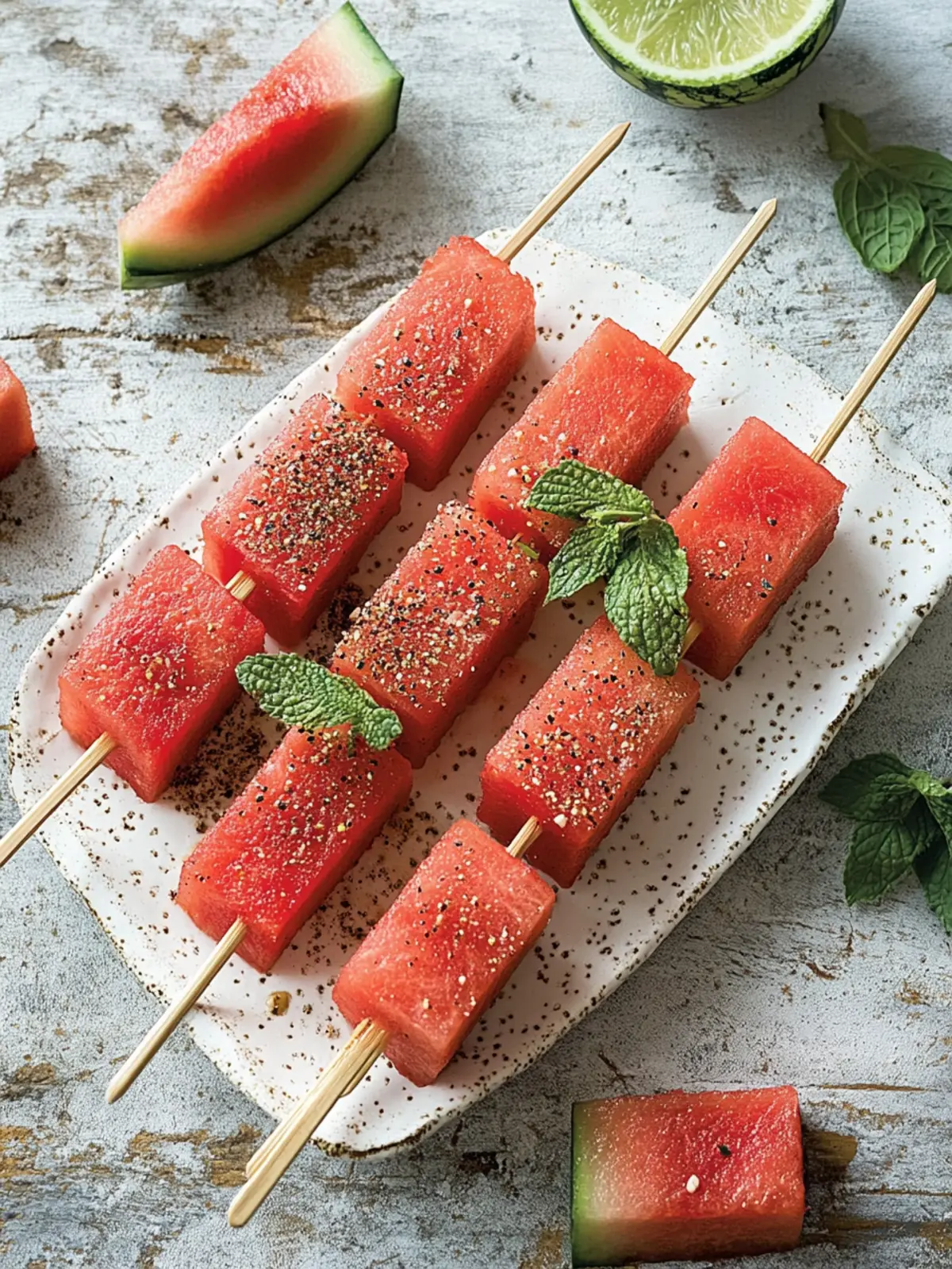 Refreshing Watermelon Skewers: A Summery Treat for All 3 Watermelon Skewers
