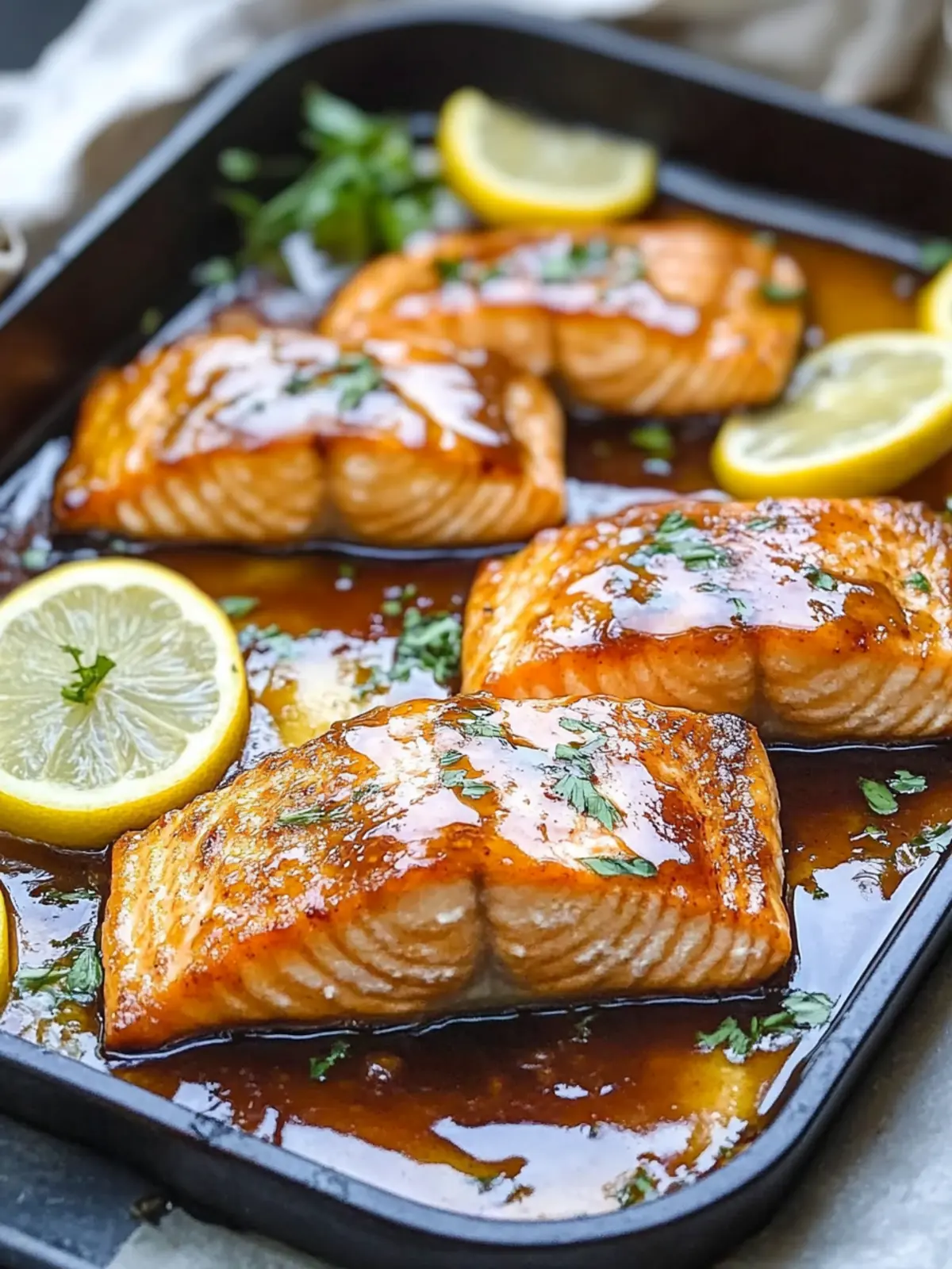 Apricot Glazed Salmon: Sweet & Tangy Dinner in 30 Minutes 4 Apricot Glazed Salmon